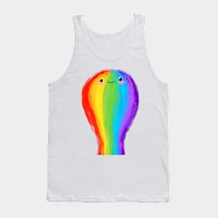 Rainbow Face Tank Top